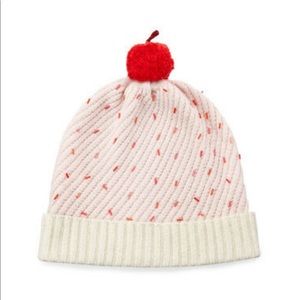 Kate Spade cupcake cuff hat